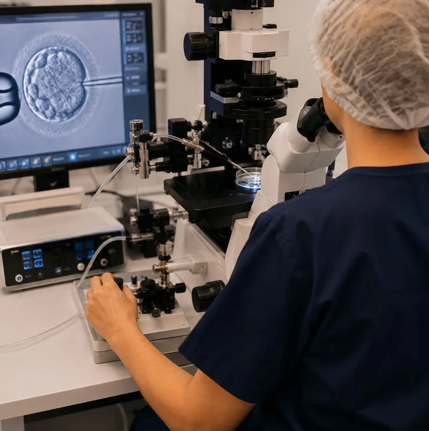 Clavis IVF Center embryology laboratory