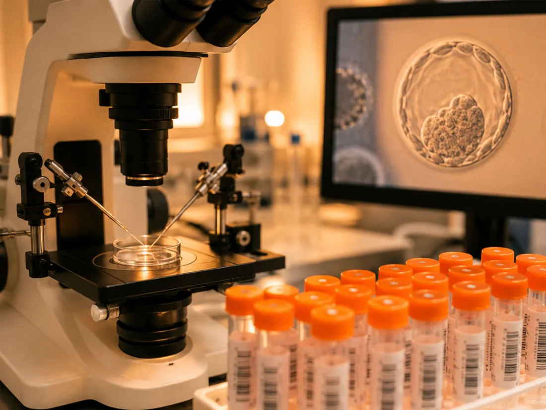 Sperm donation at Clavis — donor screening and laboratory quality control