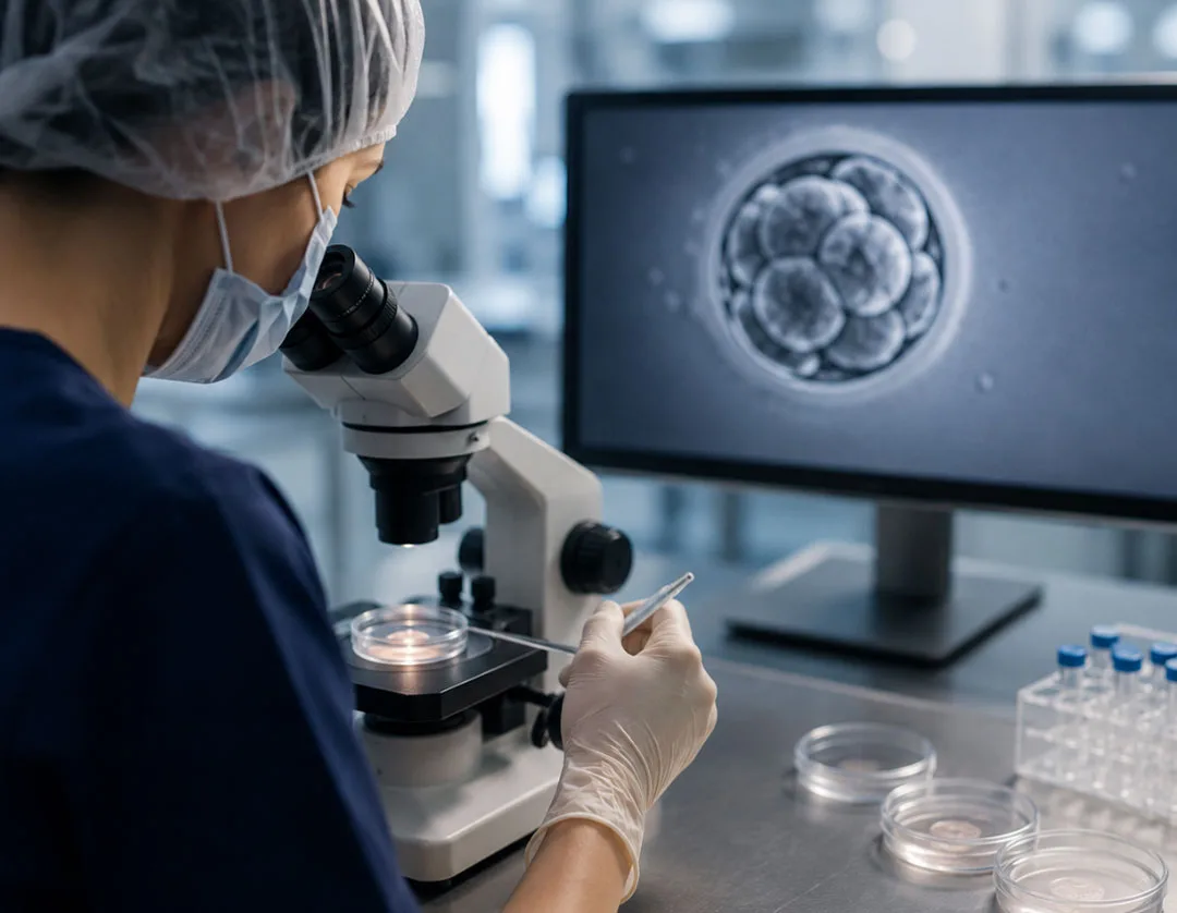 IVF treatment process and expert team at Clavis IVF Center